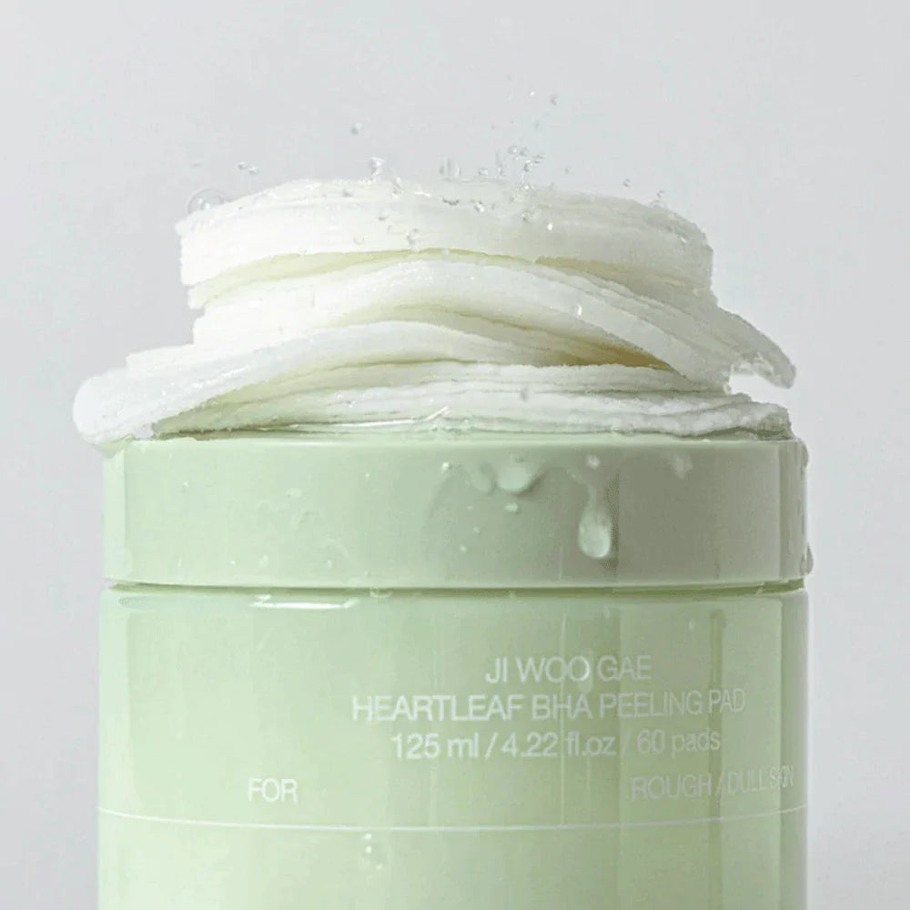 CELIMAX - Ji.Woo.Gae Heartleaft BHA Peeling Pad [60 pads]