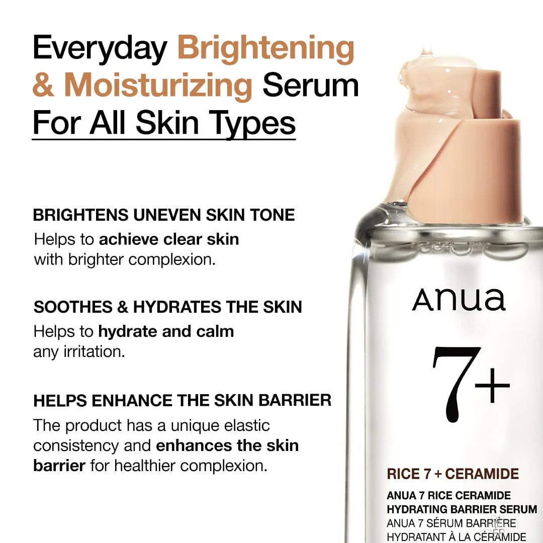 ANUA - 7 Rice Ceramide Hydrating Barrier Serum [50ml]