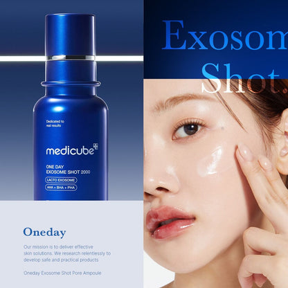 MEDICUBE - One Day Exosome Shot Pore Ampoule 2000 [30ml]