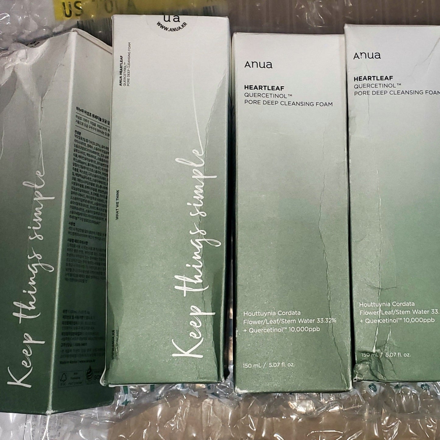 ZDAMAGED_ANUA - Heartleaf Quercetinol Pore Deep Cleansing Foam [150ml]