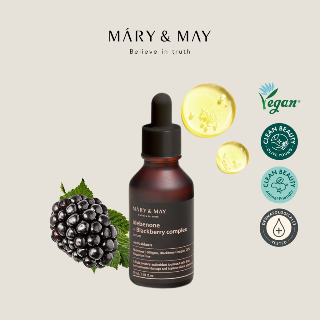 MARY&MAY - Idebenone + Blackberry Complex Serum [30ml]