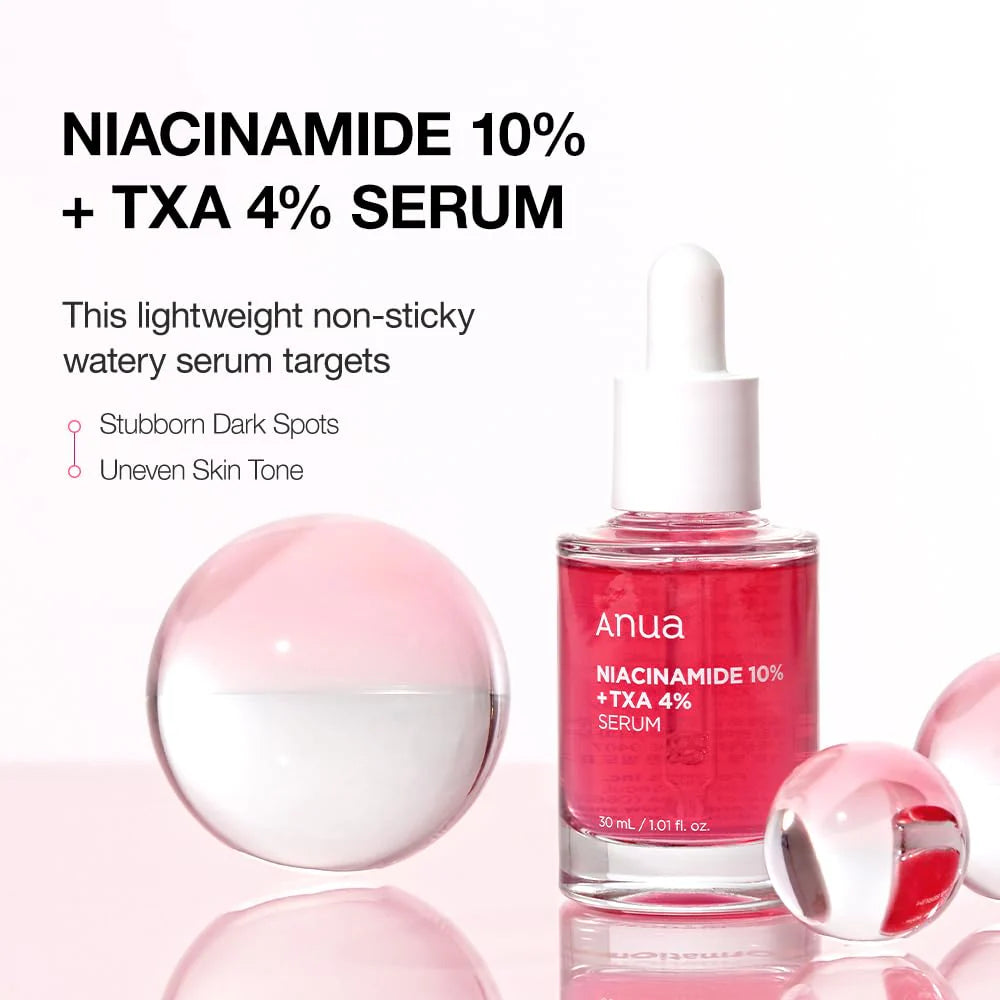 ANUA - Niacinamide 10% + TXA 4% Serum [2024 Version - 30ml]