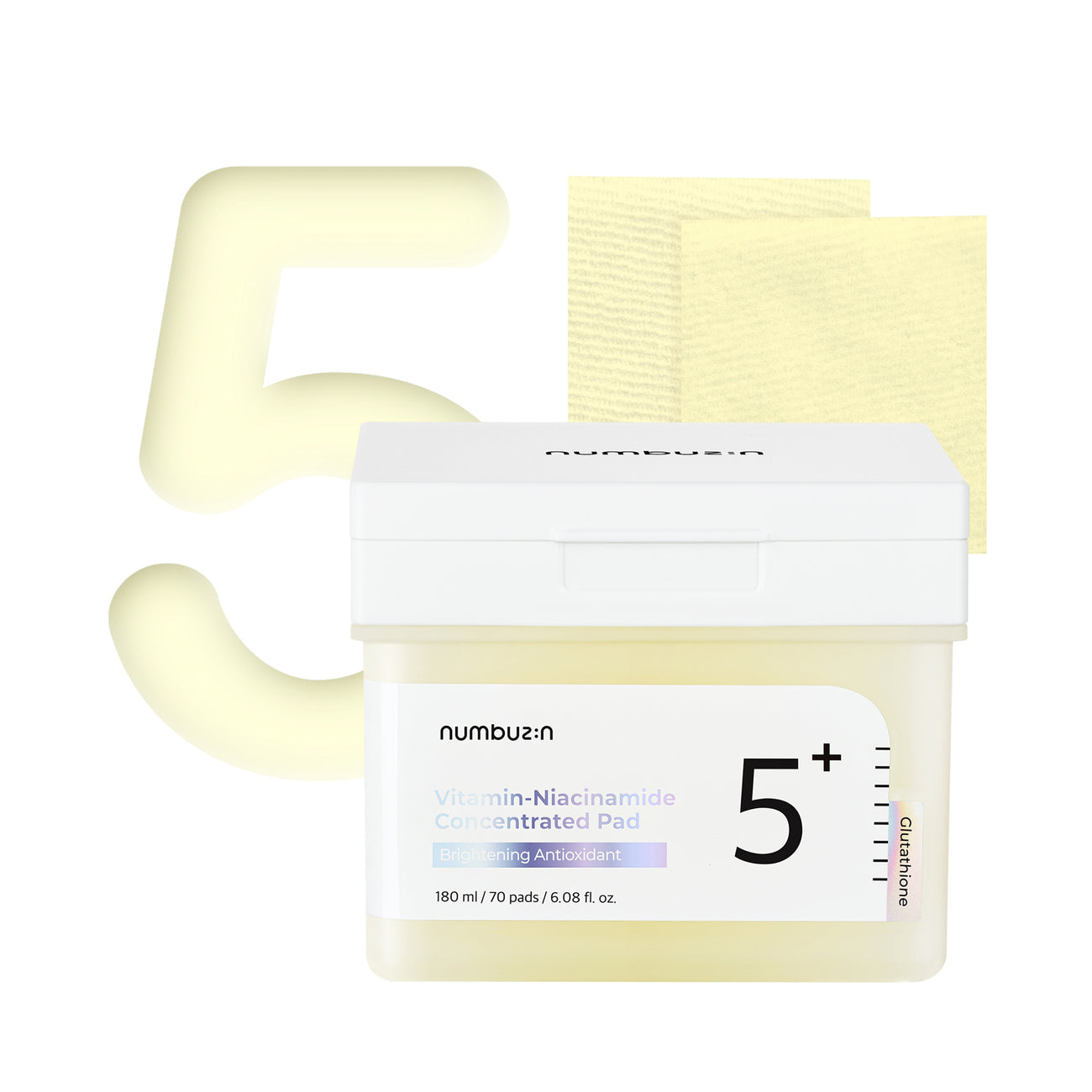 NUMBUZIN - No.5+ Vitamin-Niacinamide Concentrated Pad [70 pads]