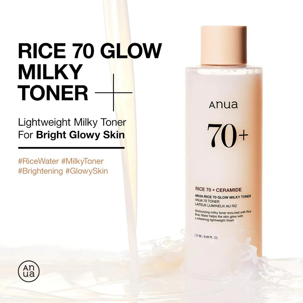 ANUA - Rice 70 Glow Milky Toner [250ml]