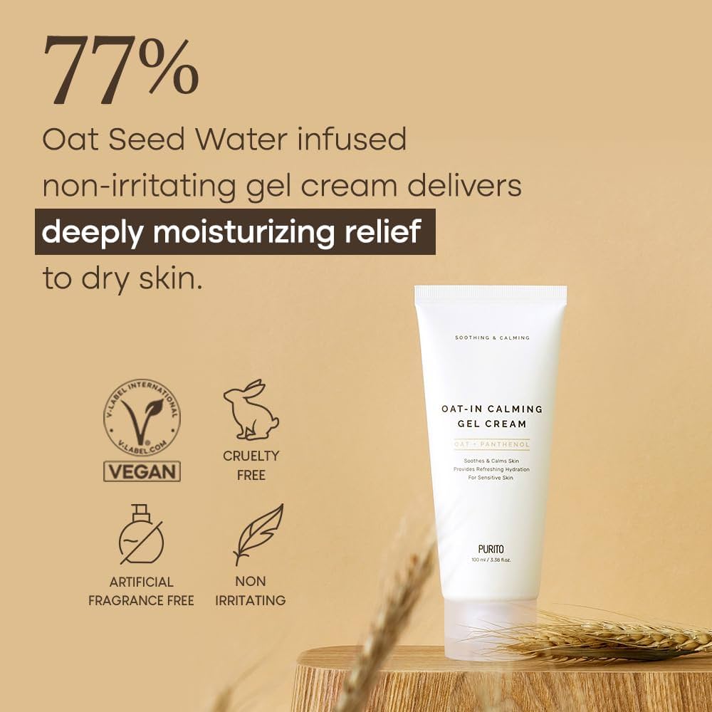 PURITO SEOUL - Oat-In Calming Gel Cream [100ml]