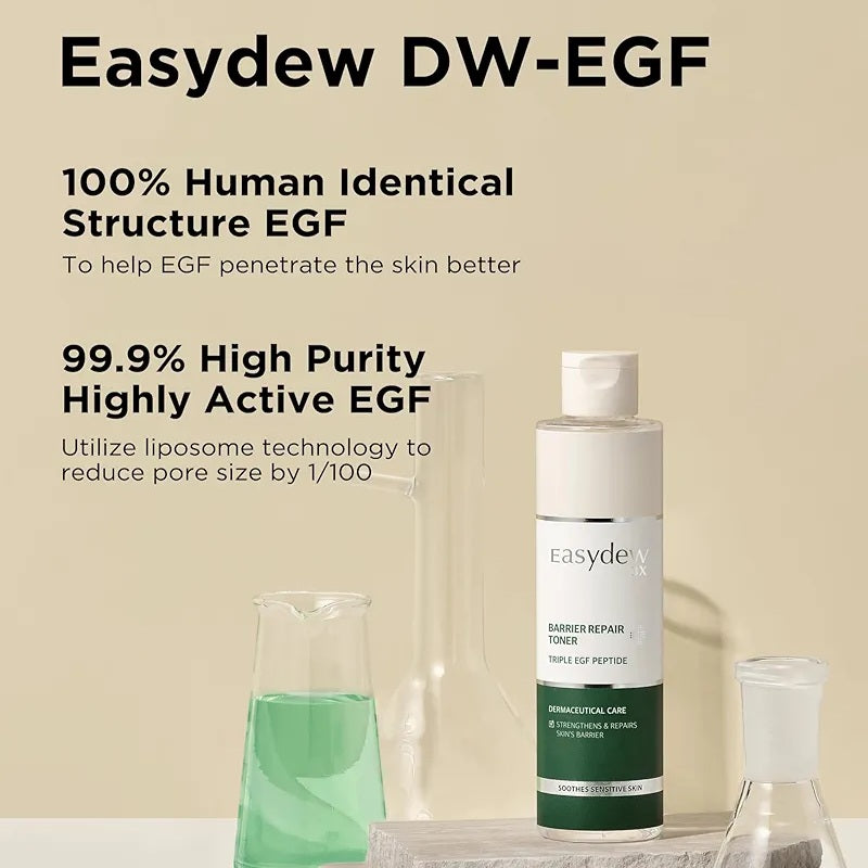 EASYDEW - Triple EGF Peptide Barrier Repair Toner [200ml]