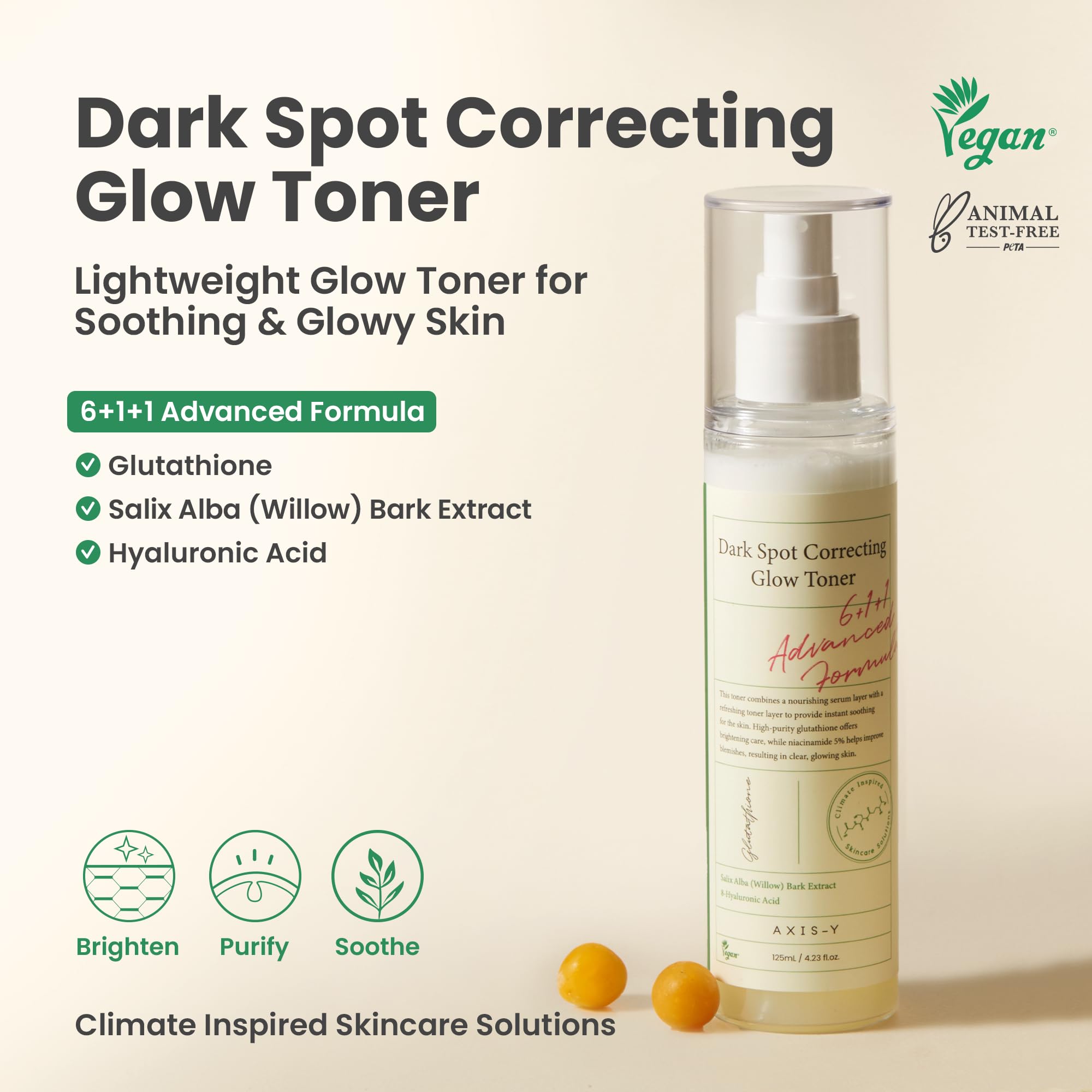 AXIS-Y - Dark Spot Correcting Glow Toner [125ml]
