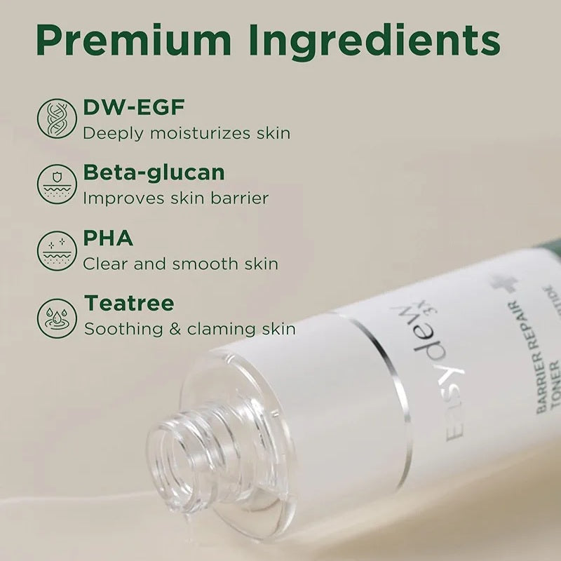 EASYDEW - Triple EGF Peptide Barrier Repair Toner [200ml]