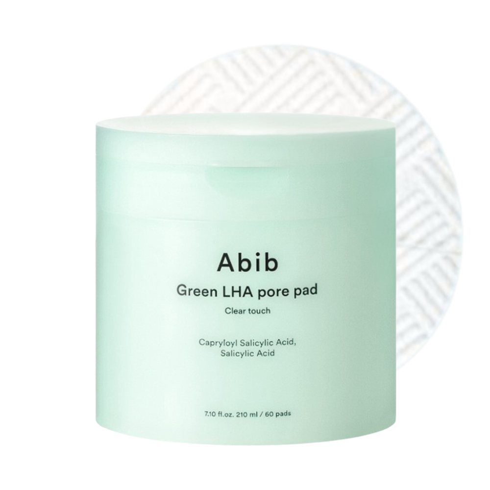 ABIB - Green LHA Pore Pad Clear Touch [60 pads]