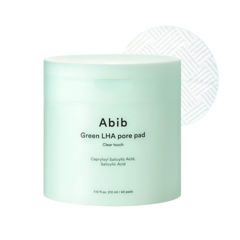 ABIB - Green LHA Pore Pad Clear Touch [60 pads]