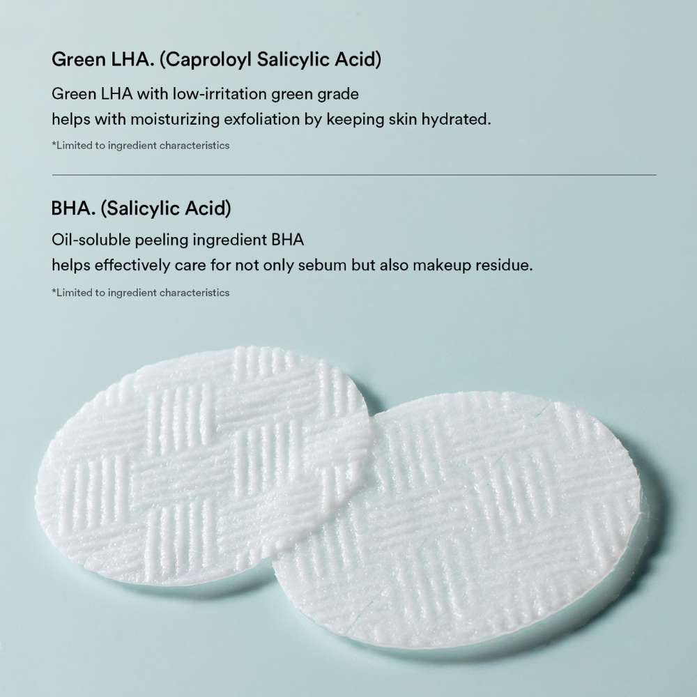ABIB - Green LHA Pore Pad Clear Touch [60 pads]