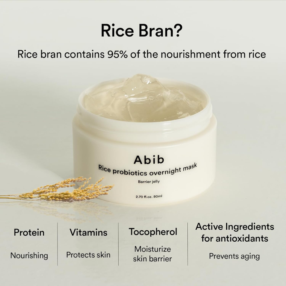 ABIB - Rice Probiotics Overnight Mask Barrier Jelly [80ml]