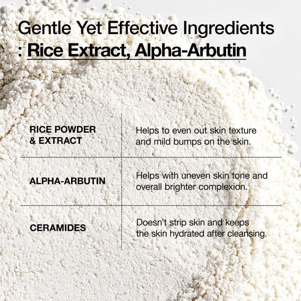ANUA - Rice Enzyme Brightening Cleansing Powder [40g]