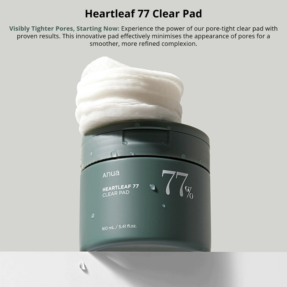 ANUA - Heartleaf 77 Clear Pad [70 pads]