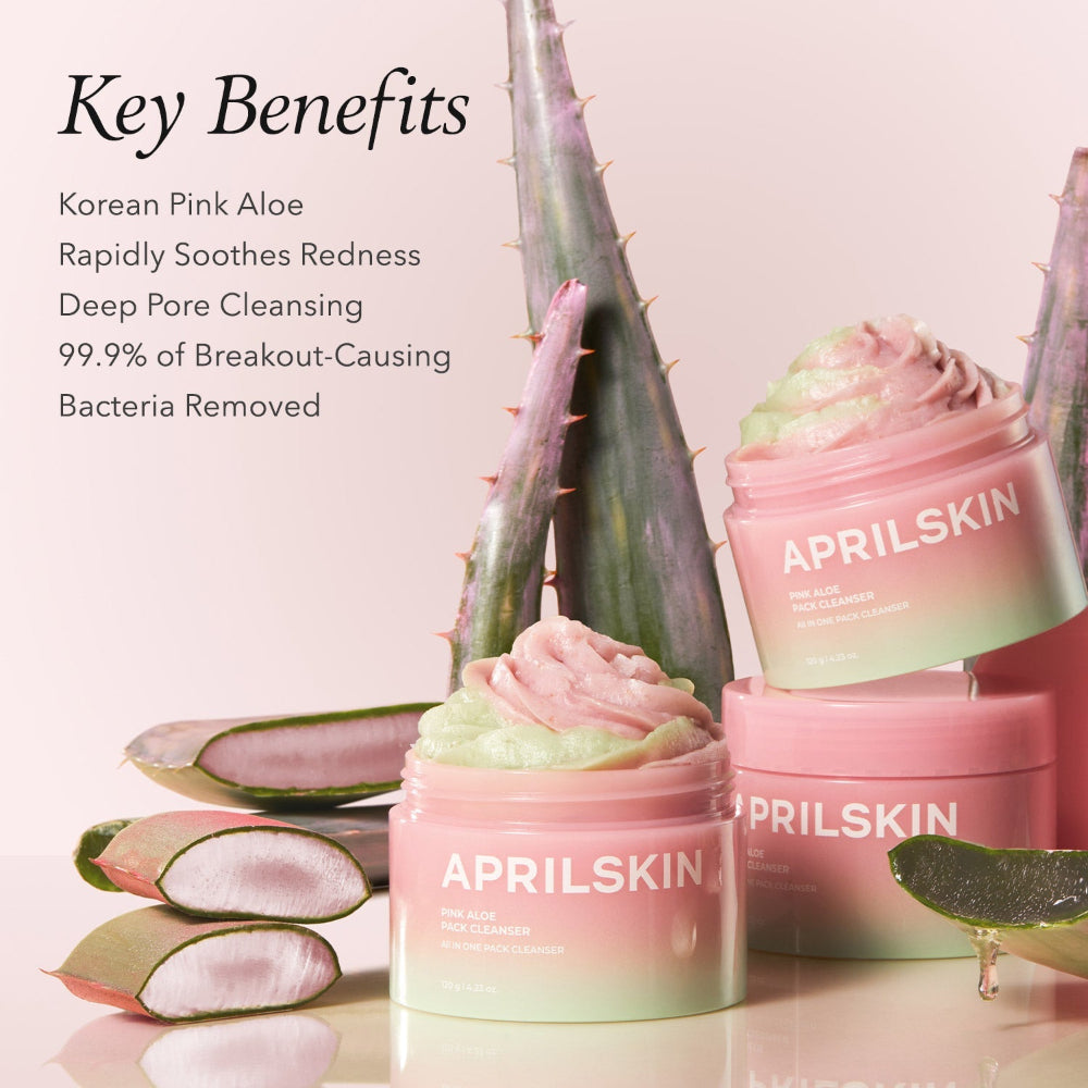 APRILSKIN - Pink Aloe Pack Cleanser [120g]