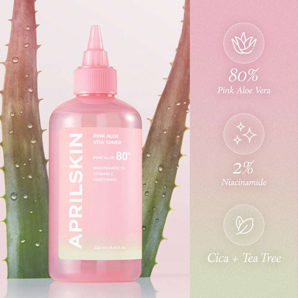APRILSKIN - Pink Aloe Vita Toner [250ml]