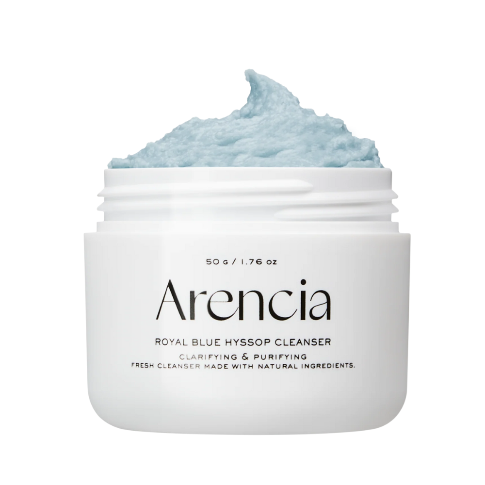 ARENCIA - Fresh Blue Hyssop Rice Mochi Cleanser [120g]