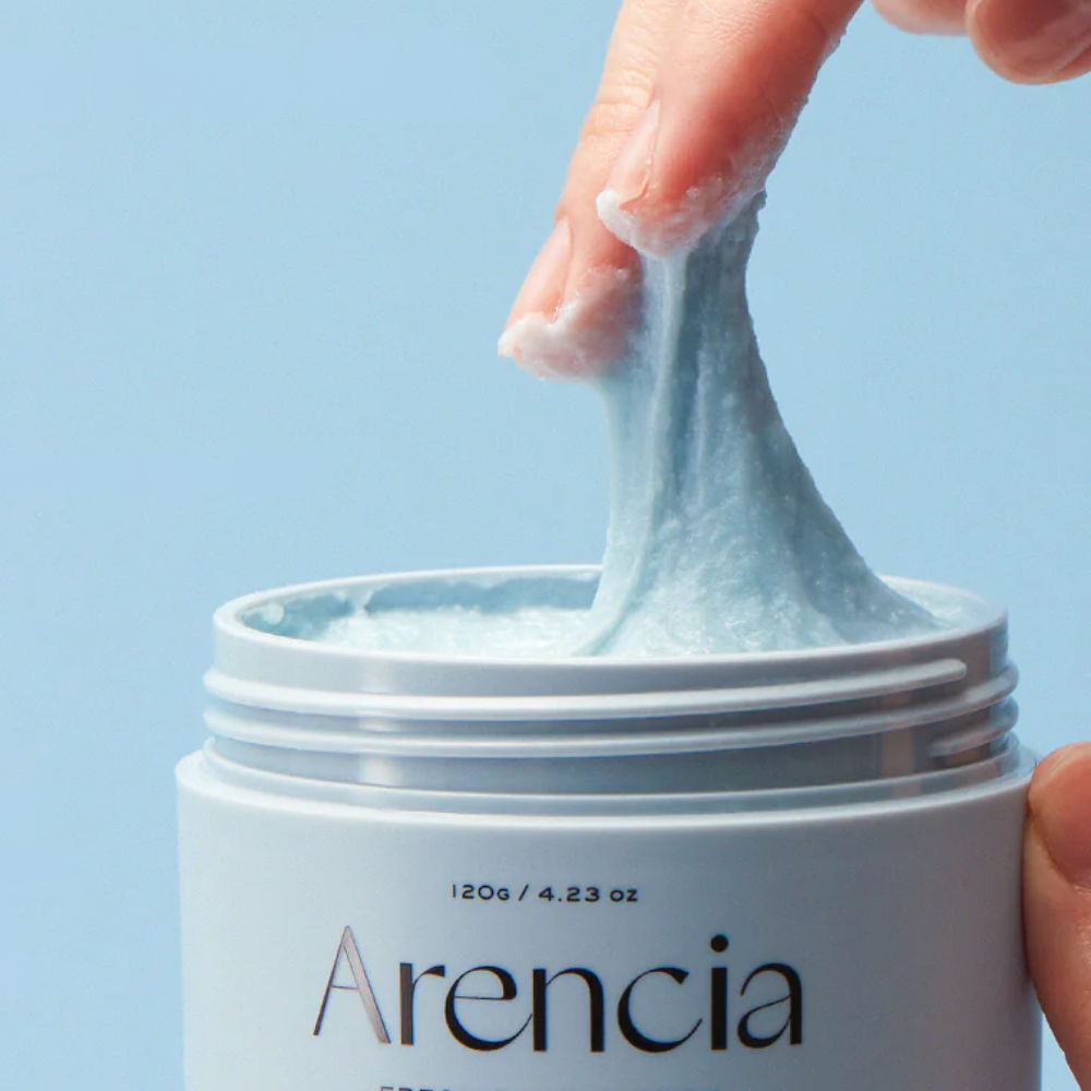ARENCIA - Fresh Blue Hyssop Rice Mochi Cleanser [120g]