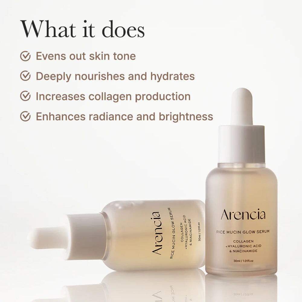 ARENCIA - Rice Mucin Glow Serum [30ml]