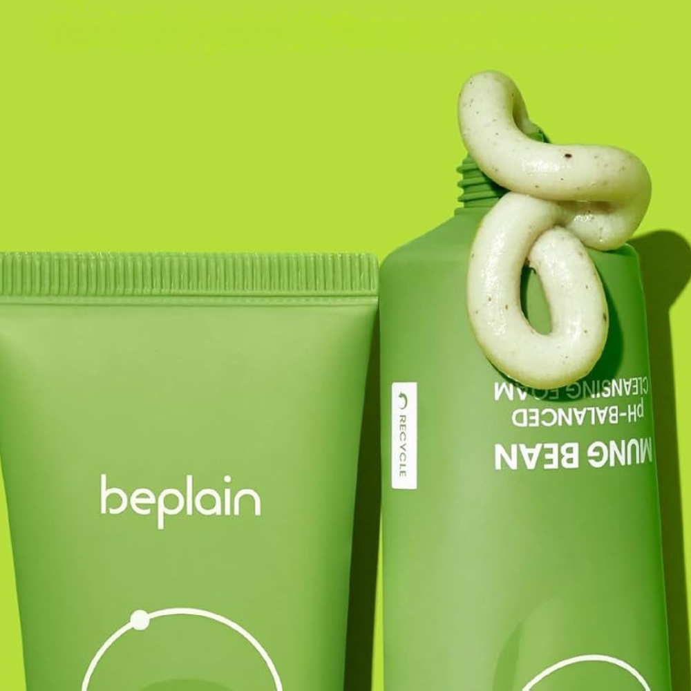 BEPLAIN - Mung Bean Ph-balanced Cleansing Foam [160ml]