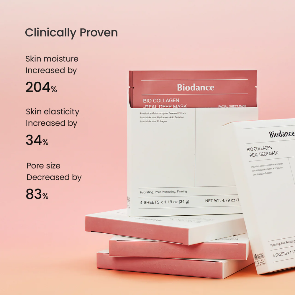 BIODANCE - Bio-Collagen Real Deep Mask [4 sheets - 34g]