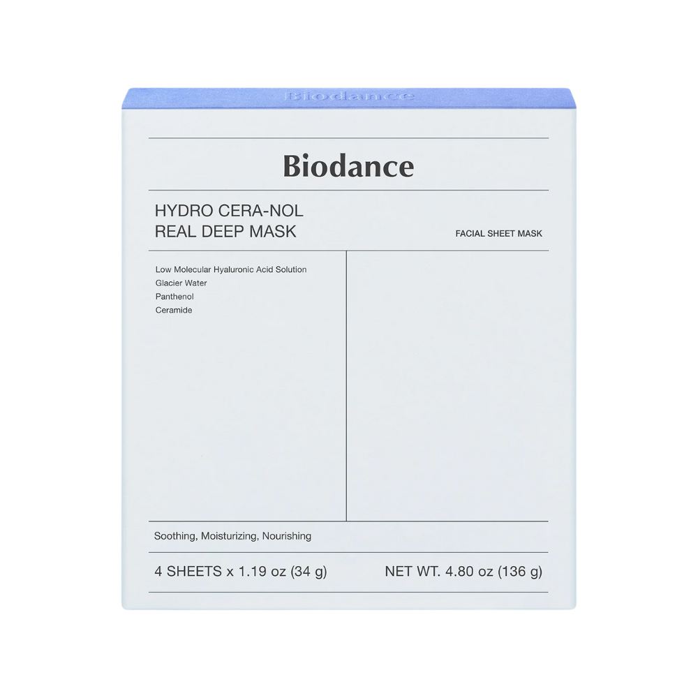 BIODANCE - Hydro Cera-nol Real Deep Mask [4 sheets - 34g]