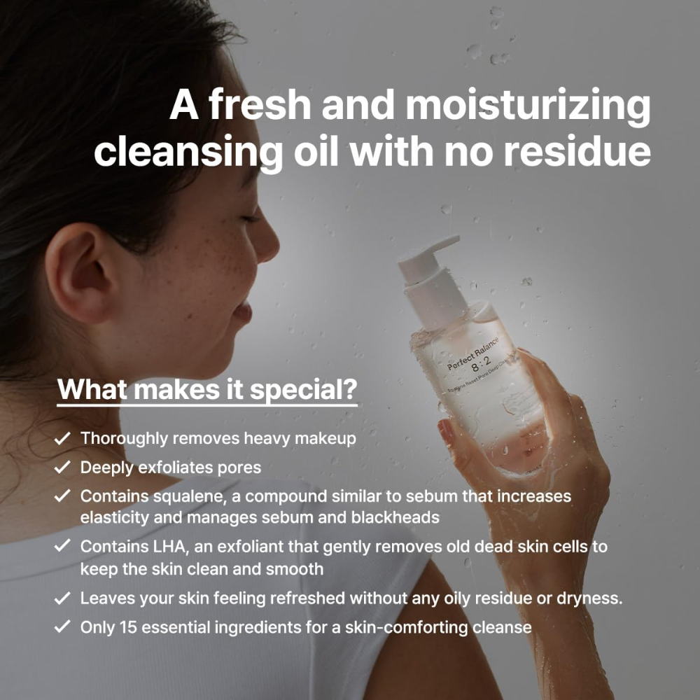 B:LAB - Perfect Balance 8:2 Squalene Reset Pore Deep Cleansing Oil [200ml]