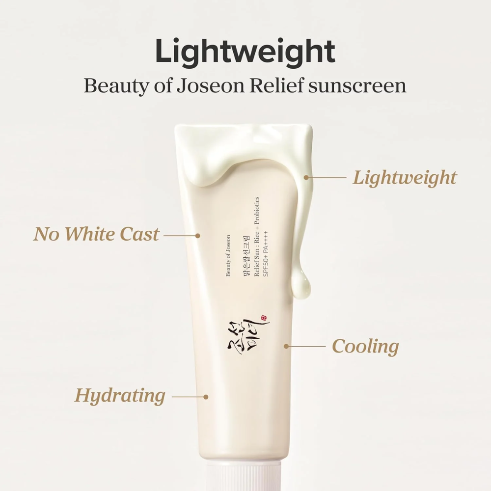 BEAUTY OF JOSEON - Relief Sun Rice + Probiotics Sunscreen [50ml]