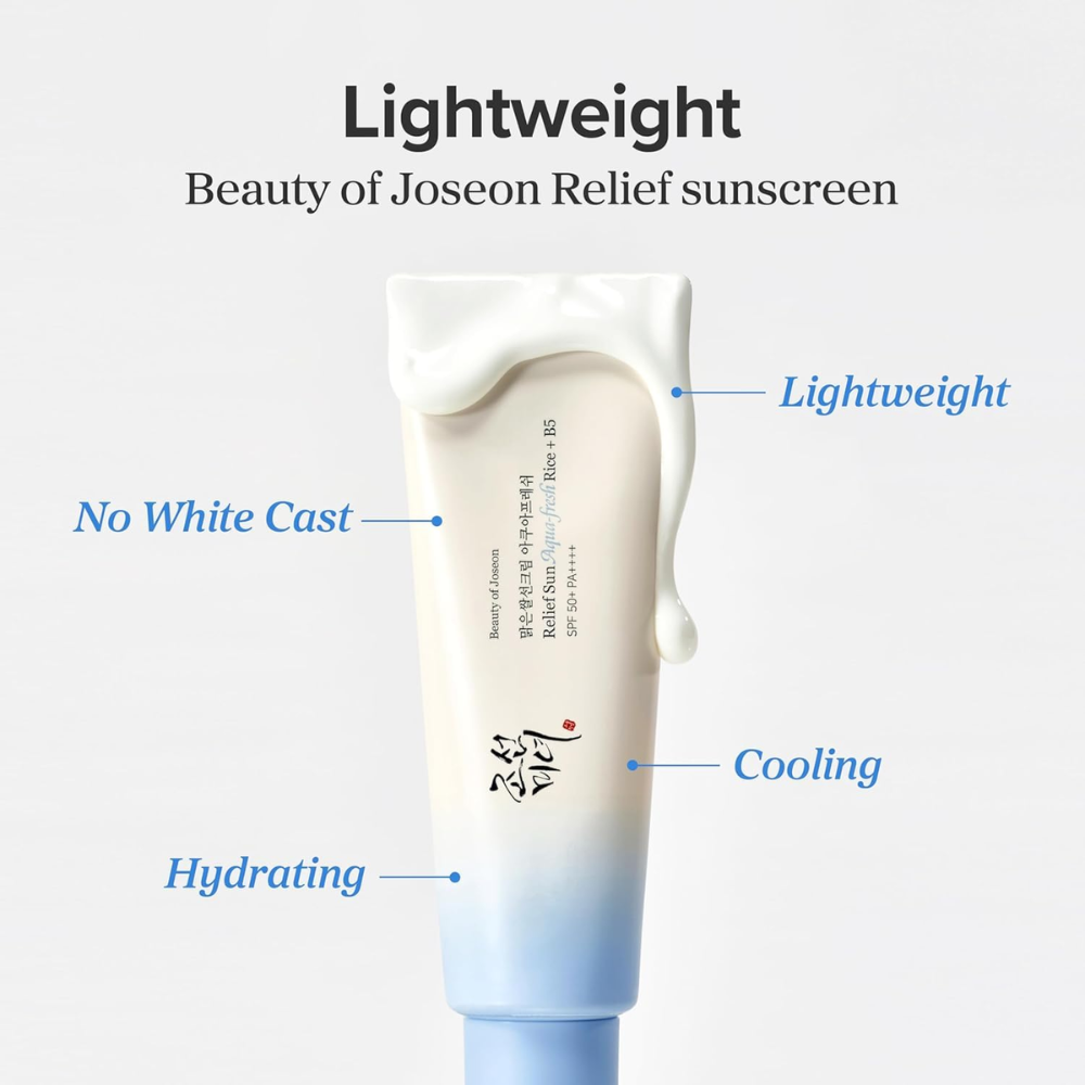 BEAUTY OF JOSEON - Relief Sun Aqua-Fresh Rice+B5 Sunscreen [50ml]