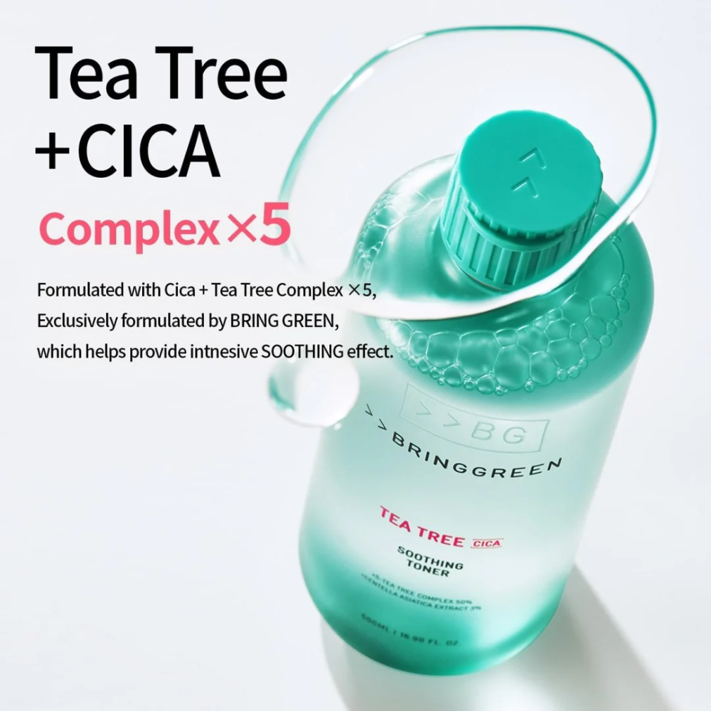 BRING GREEN - Tea Tree Cica Soothing Toner [250ml]