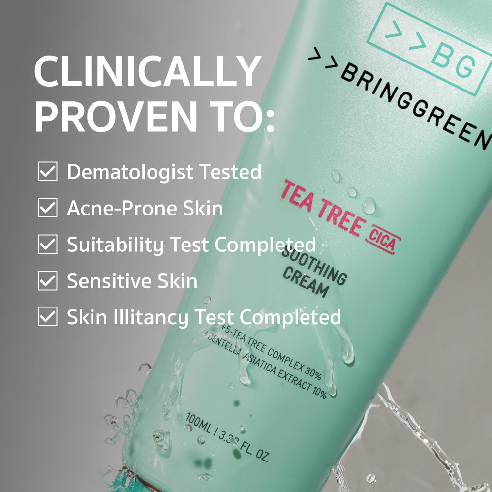 BRING GREEN - Tea Tree Cica Soothing Cream [100ml]