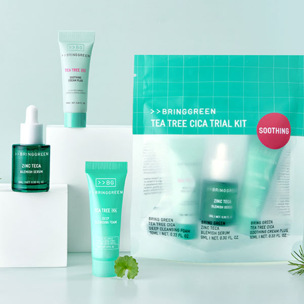 BRING GREEN - Tea Tree Cica Trial Kit [3pcs]