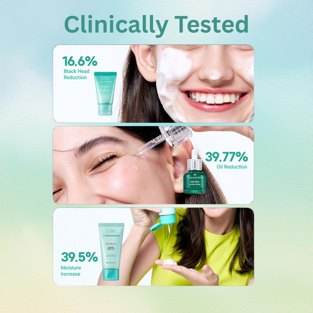 BRING GREEN - Tea Tree Cica Trial Kit [3pcs]