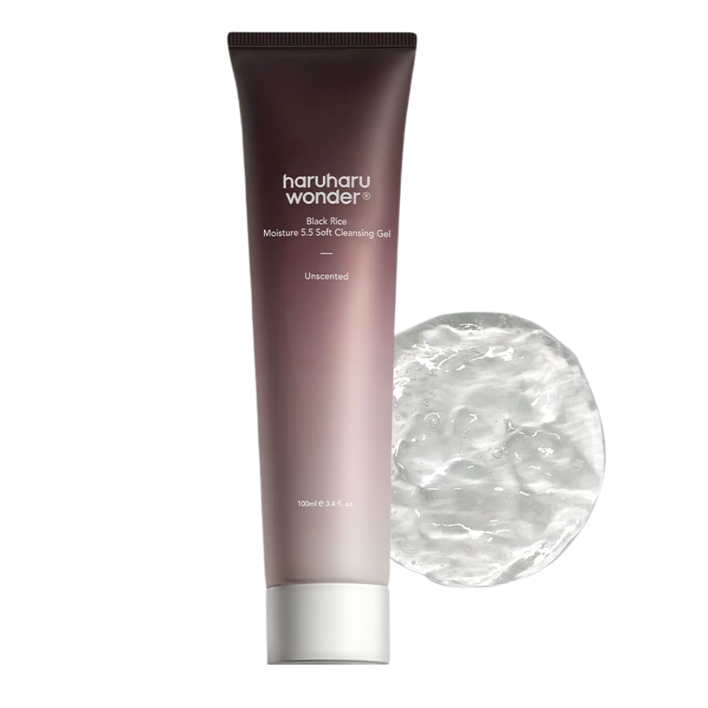 HARUHARU WONDER - Black Rice Moisture 5.5 Soft Cleansing Gel [100ml]