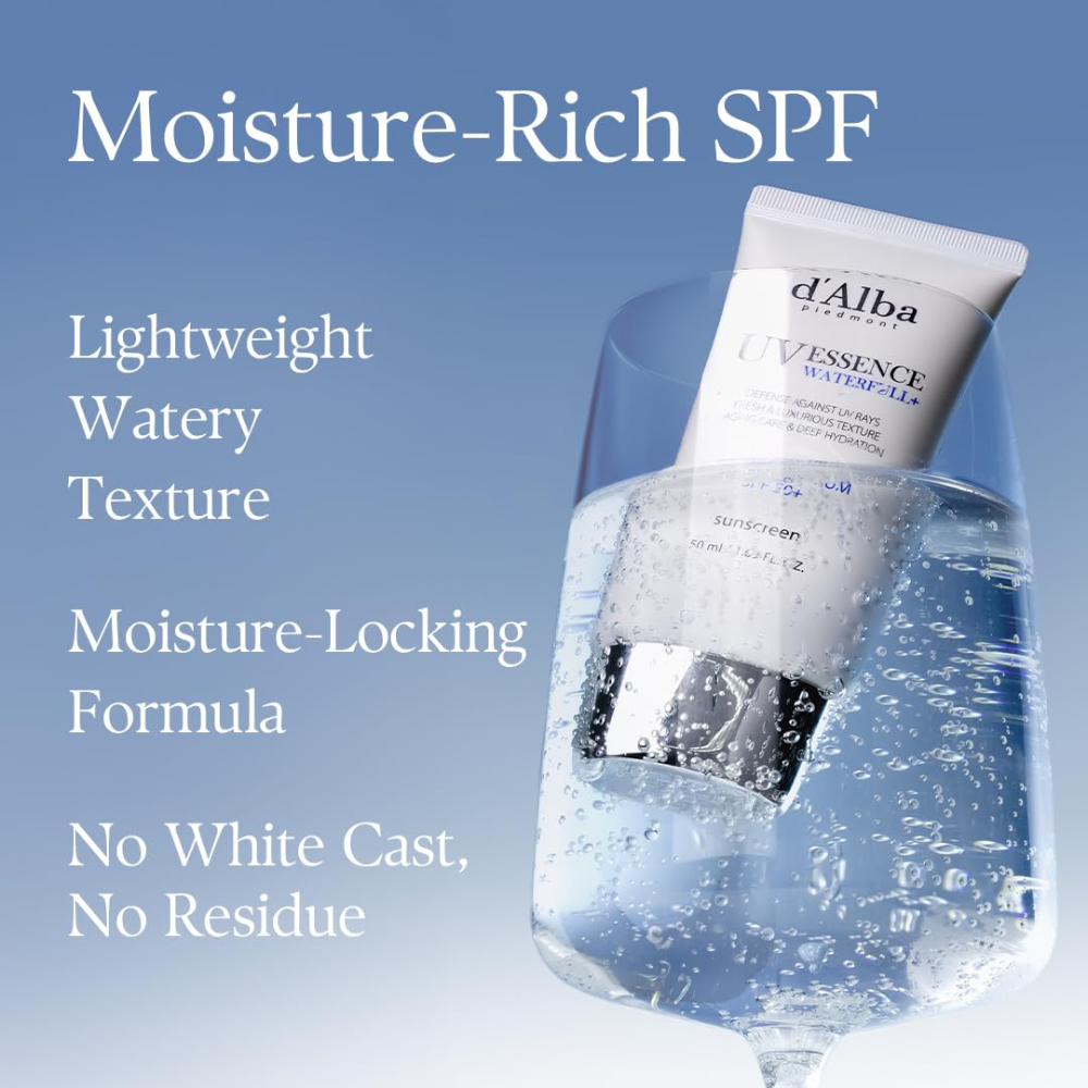 D'ALBA - Waterfull Essense Sunscreen [50ml]