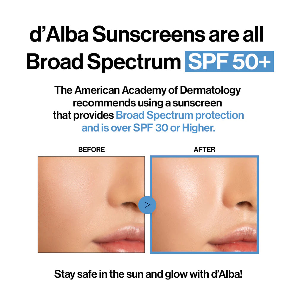 D'ALBA - Waterfull Essense Sunscreen [50ml]