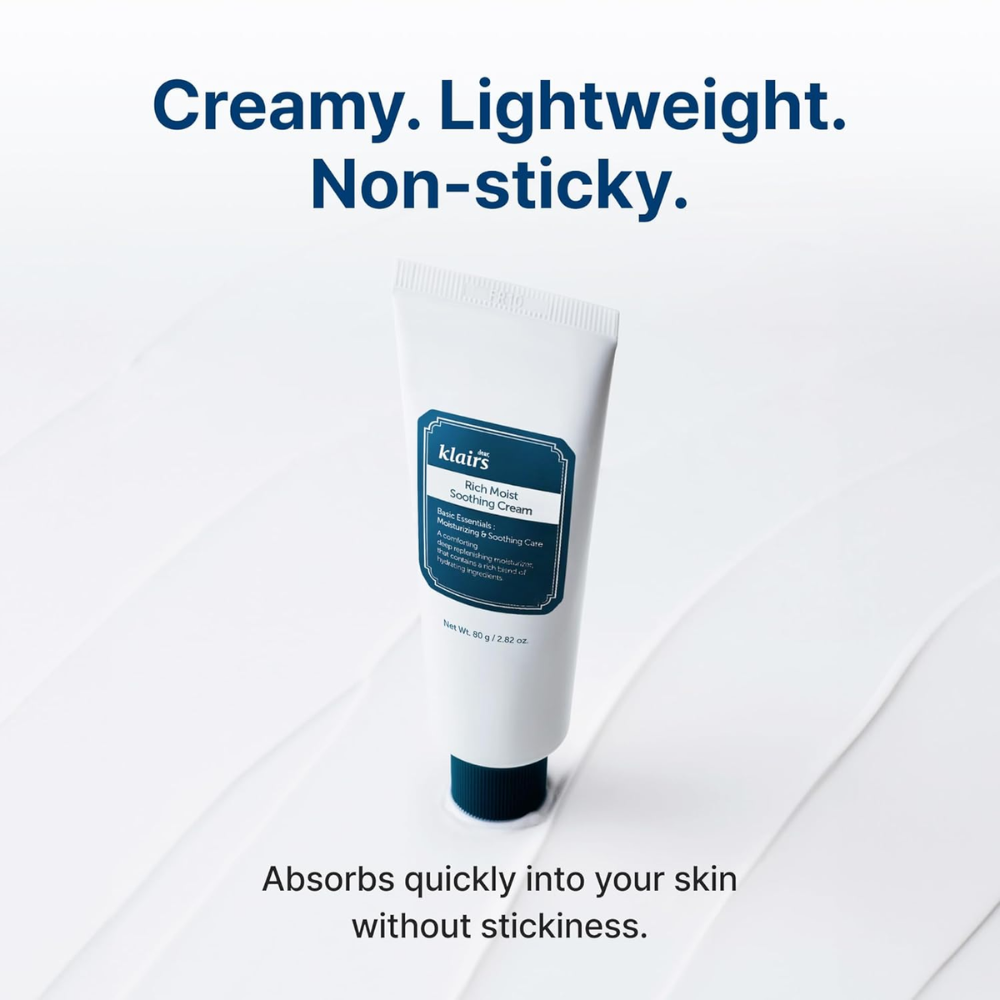 DEAR KLAIRS - Rich Moist Soothing Cream Jumbo [80ml]