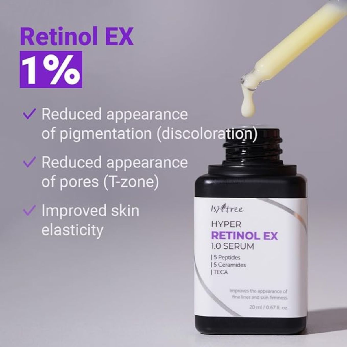 ISNTREE - Hyper Retinol EX 1.0 Serum [20ml]