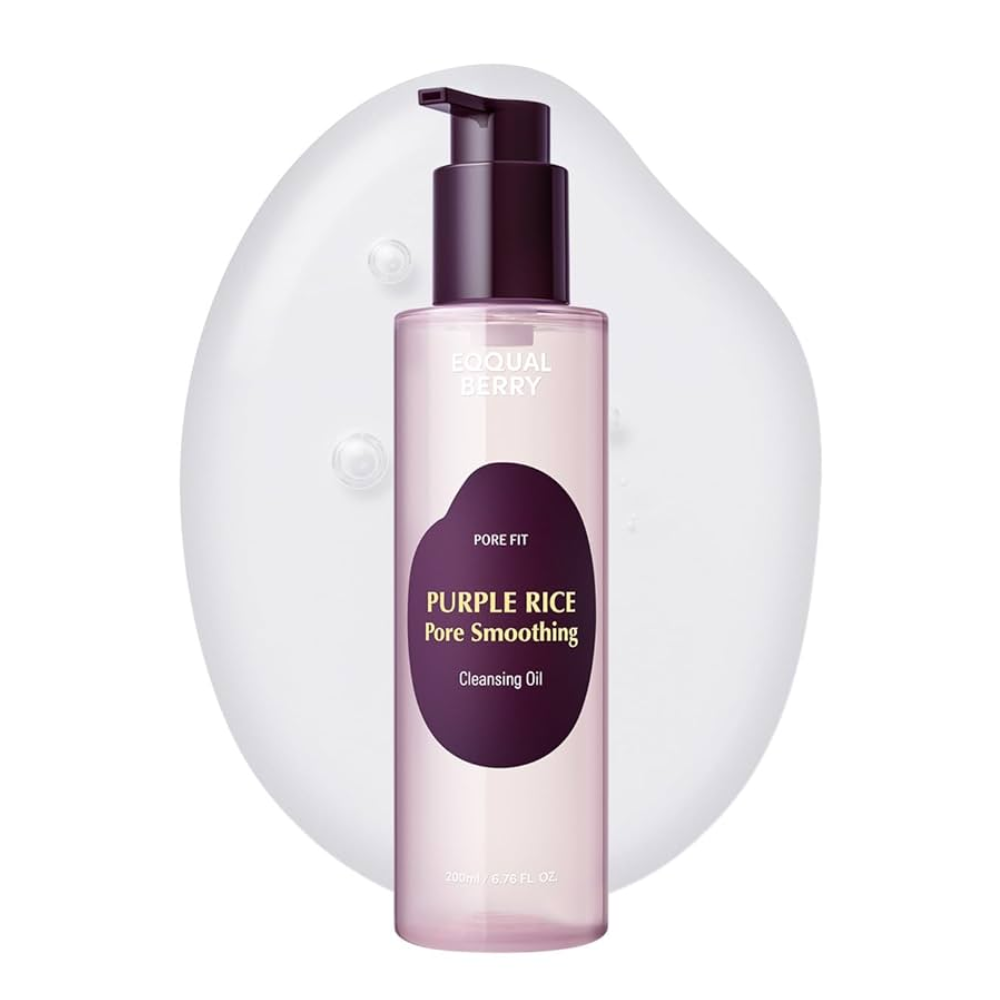 EQQUALBERRY - Purple Rice Pore Smoothing Cleansing Oil [200ml]