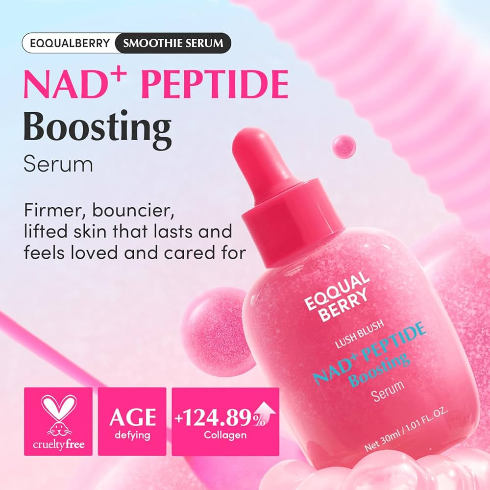 EQQUALBERRY - NAD+ Peptide Boosting Serum [30ml]