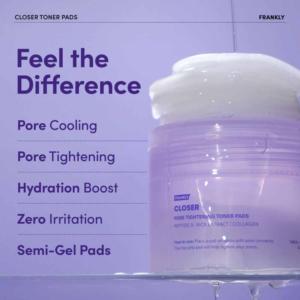 FRANKLY - Closer Pore Tightening Toner Pads [70 pads]