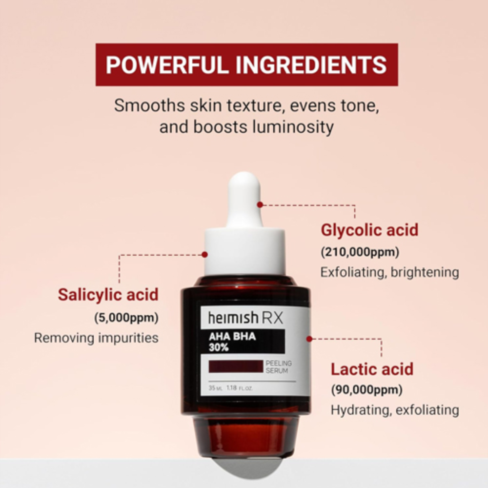 HEIMISH - RX AHA BHA Peeling Serum [35ml]