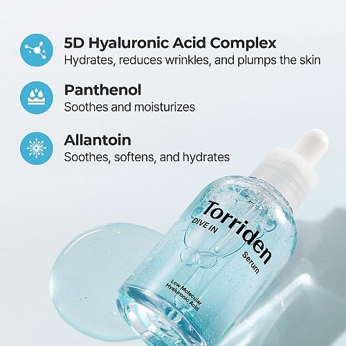 TORRIDEN - DIVE-IN Low Molecule Hyaluronic Acid Serum [50ml]