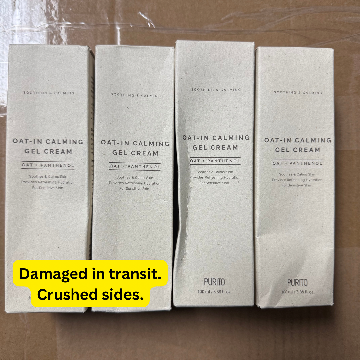 ZDAMAGED_PURITO SEOUL - Oat-In Calming Gel Cream [100ml]