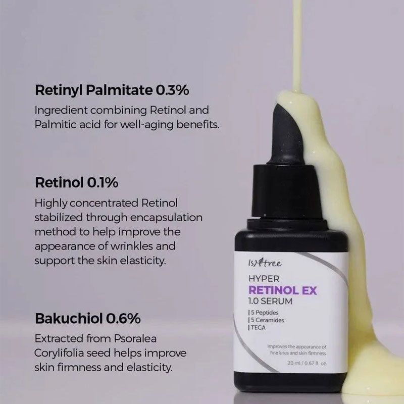 ISNTREE - Hyper Retinol EX 1.0 Serum [20ml]