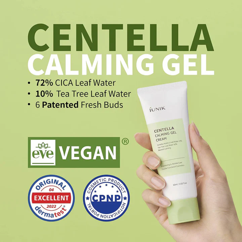 IUNIK - Centella Calming Gel Cream 60ml [60ml]
