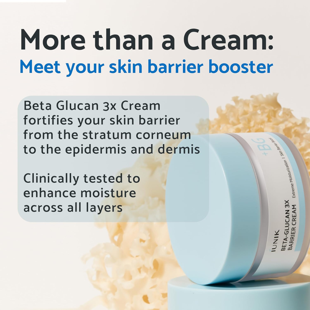 IUNIK - Beta-Glucan 3X Barrier Cream [50ml]