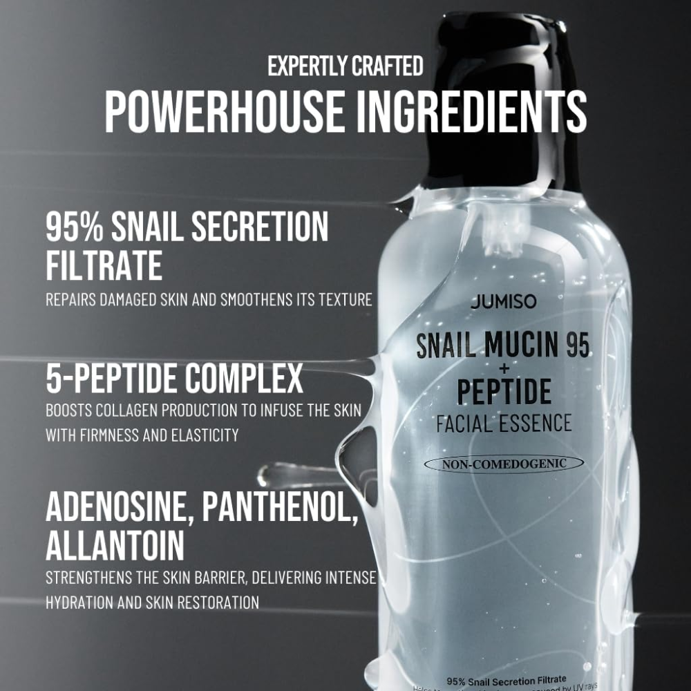 JUMISO - Snail Mucin 95 + Peptide Facial Essence [140ml]