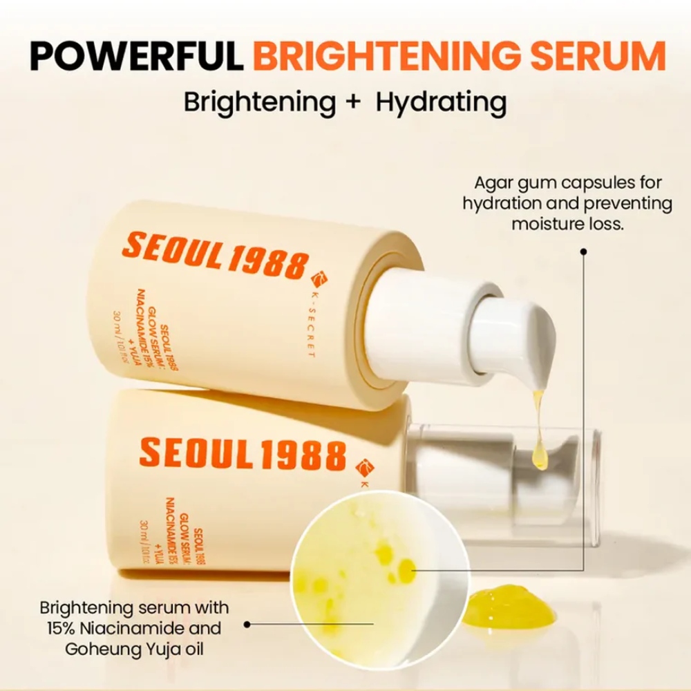 KSECRET - SEOUL 1988 Glow Serum : Niacinamide 15% + Yuja [30ml]