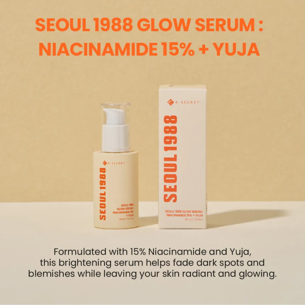KSECRET - SEOUL 1988 Glow Serum : Niacinamide 15% + Yuja [30ml]